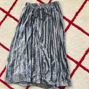 Modcloth midi pleated skirt